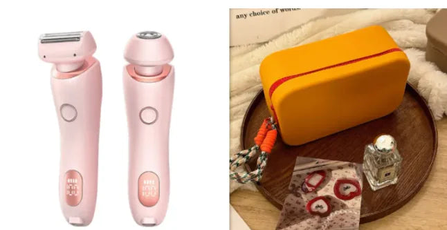 2-in-1 USB Rechargeable Hair Removal Trimmer